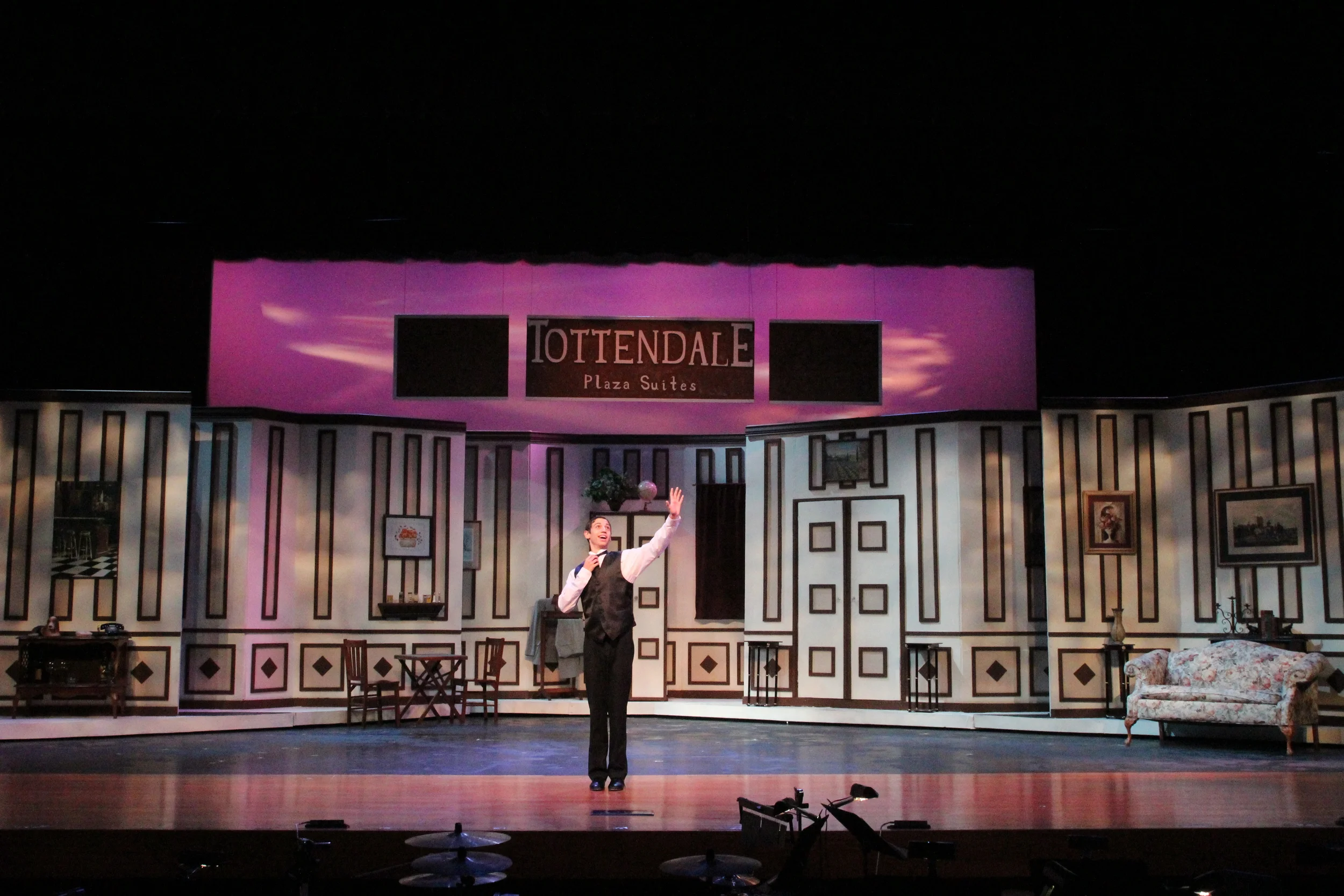   The Drowsy Chaperone   Directed by: Chocs Landgrebe  Production Design and Technical Direction: Joshua Heerssen 