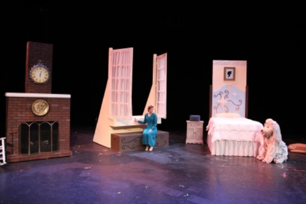   Peter Pan   Directed By: Chocs Landgrebe and Maggie Rodriguez  Production Designer and Technical Director: Joshua Heerssen  Flying Provided by ZFX 