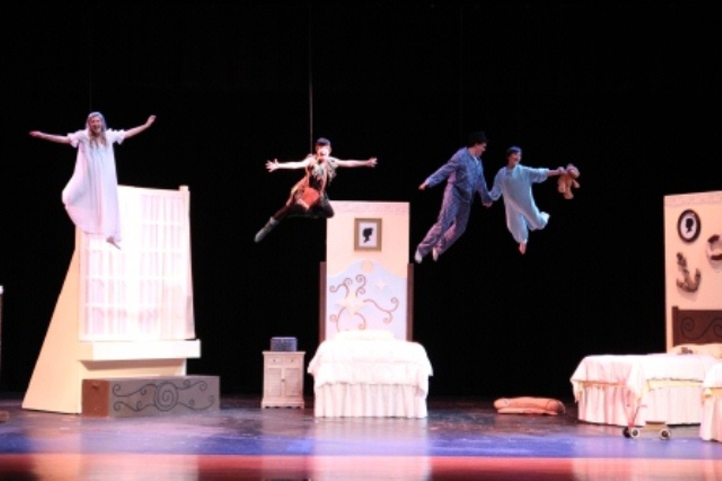   Peter Pan   Directed By: Chocs Landgrebe and Maggie Rodriguez  Production Designer and Technical Director: Joshua Heerssen  Flying Provided by ZFX 
