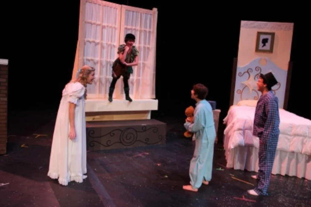   Peter Pan   Directed By: Chocs Landgrebe and Maggie Rodriguez  Production Designer and Technical Director: Joshua Heerssen  Flying Provided by ZFX 