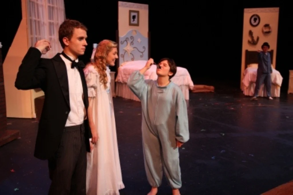   Peter Pan   Directed By: Chocs Landgrebe and Maggie Rodriguez  Production Designer and Technical Director: Joshua Heerssen  Flying Provided by ZFX 