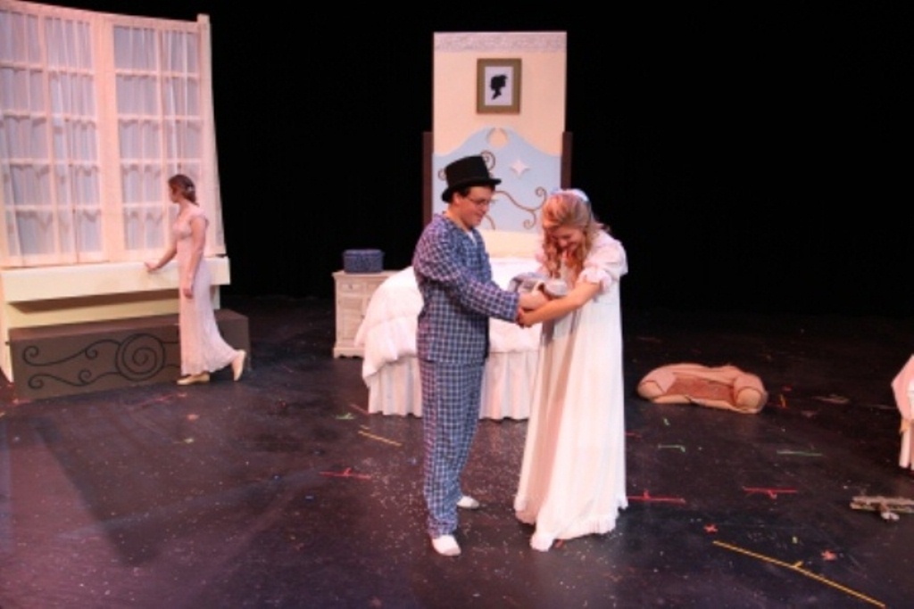   Peter Pan   Directed By: Chocs Landgrebe and Maggie Rodriguez  Production Designer and Technical Director: Joshua Heerssen  Flying Provided by ZFX 