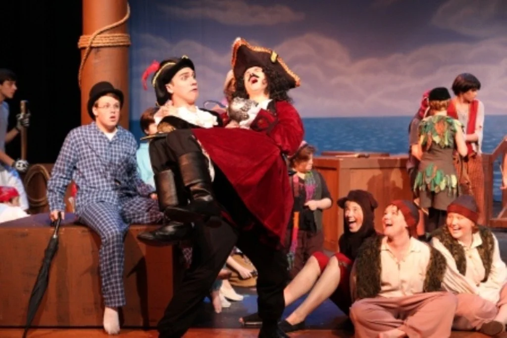   Peter Pan   Directed By: Chocs Landgrebe and Maggie Rodriguez  Production Designer and Technical Director: Joshua Heerssen  Flying Provided by ZFX 