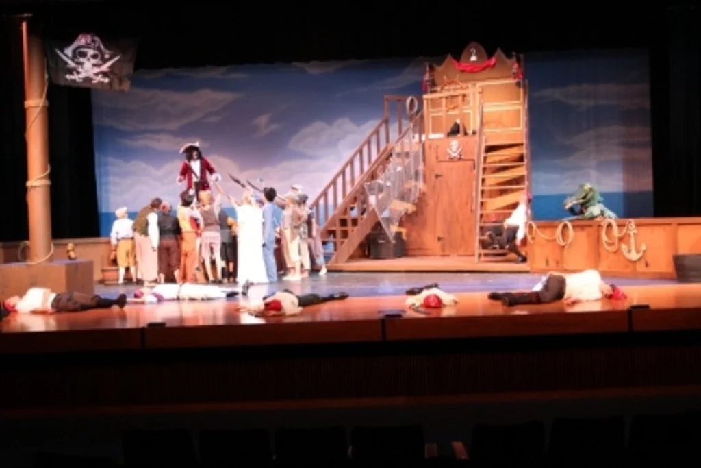   Peter Pan   Directed By: Chocs Landgrebe and Maggie Rodriguez  Production Designer and Technical Director: Joshua Heerssen  Flying Provided by ZFX 