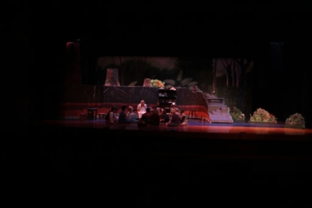   Peter Pan   Directed By: Chocs Landgrebe and Maggie Rodriguez  Production Designer and Technical Director: Joshua Heerssen  Flying Provided by ZFX 