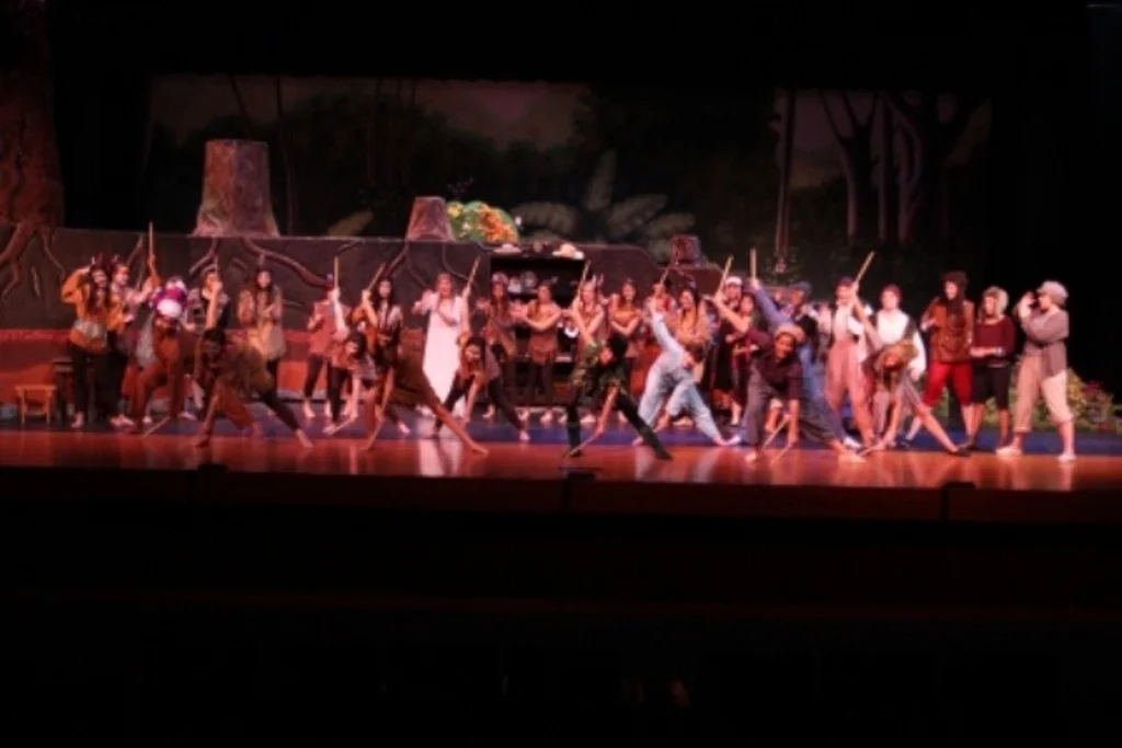   Peter Pan   Directed By: Chocs Landgrebe and Maggie Rodriguez  Production Designer and Technical Director: Joshua Heerssen  Flying Provided by ZFX 