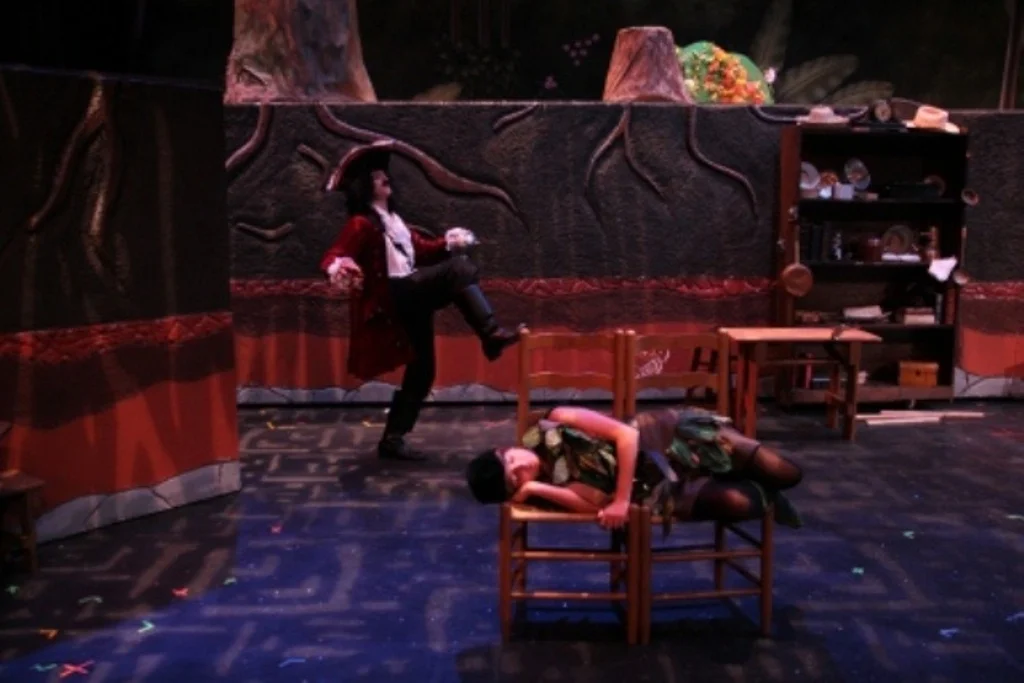   Peter Pan   Directed By: Chocs Landgrebe and Maggie Rodriguez  Production Designer and Technical Director: Joshua Heerssen  Flying Provided by ZFX 