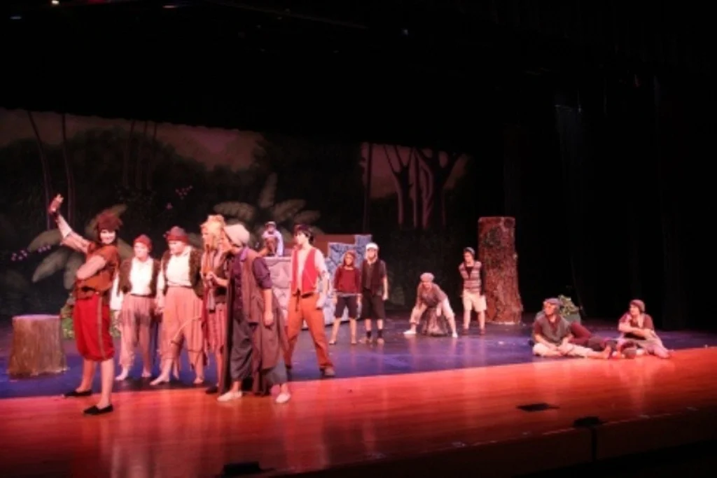   Peter Pan   Directed By: Chocs Landgrebe and Maggie Rodriguez  Production Designer and Technical Director: Joshua Heerssen  Flying Provided by ZFX 