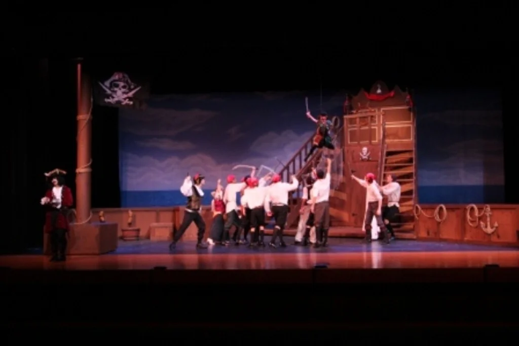   Peter Pan   Directed By: Chocs Landgrebe and Maggie Rodriguez  Production Designer and Technical Director: Joshua Heerssen  Flying Provided by ZFX 