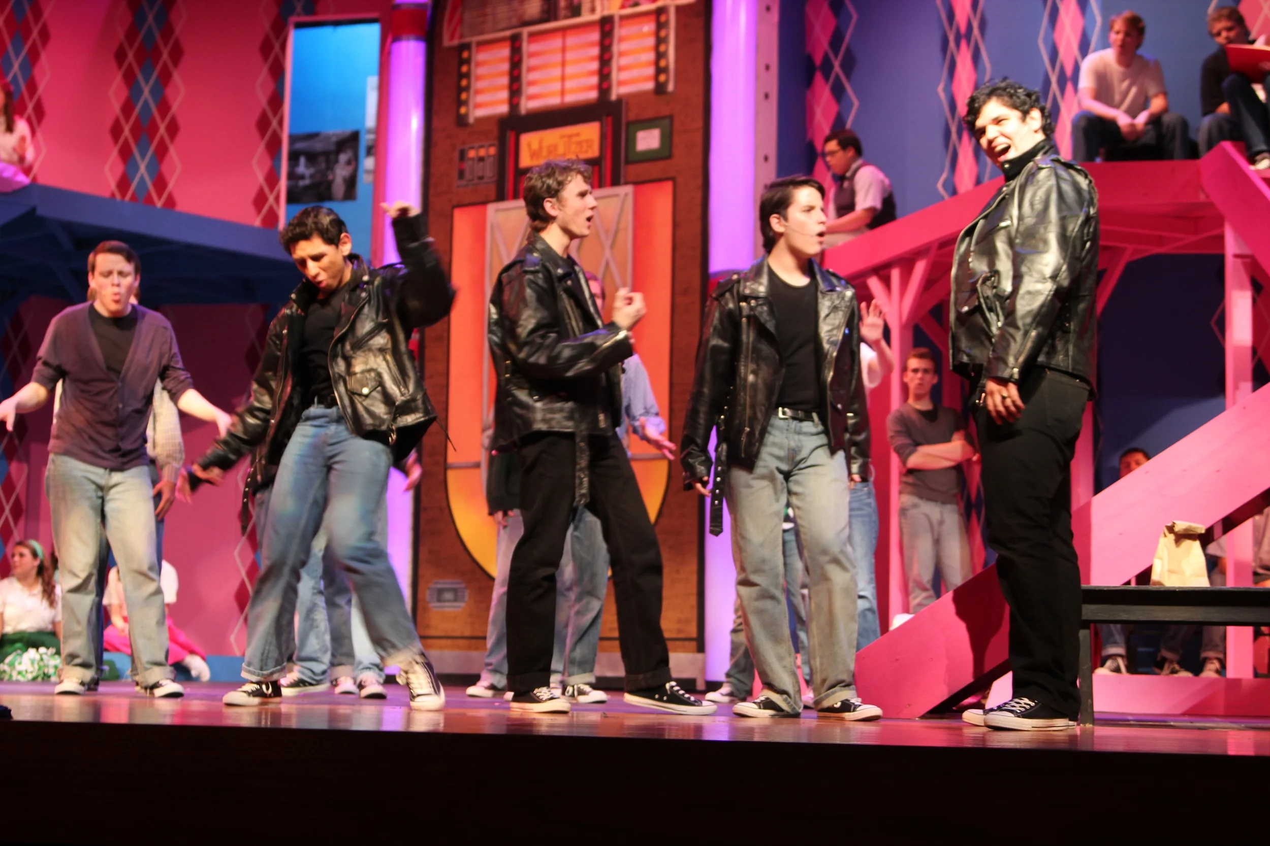   Grease   Directed by: Maggie Rodriguez  Production Designer and Technical Director: Joshua Heerssen 
