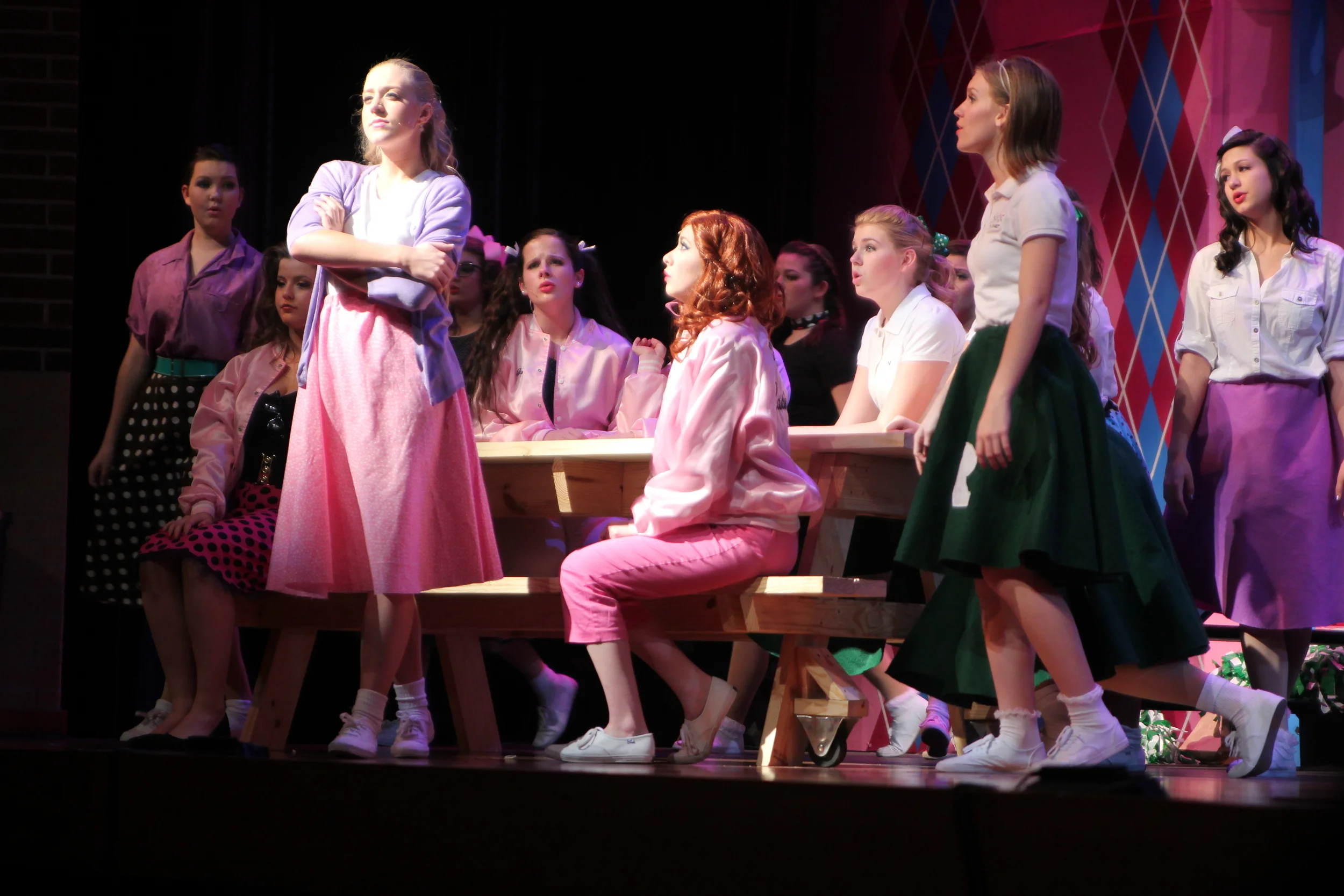   Grease   Directed by: Maggie Rodriguez  Production Designer and Technical Director: Joshua Heerssen 