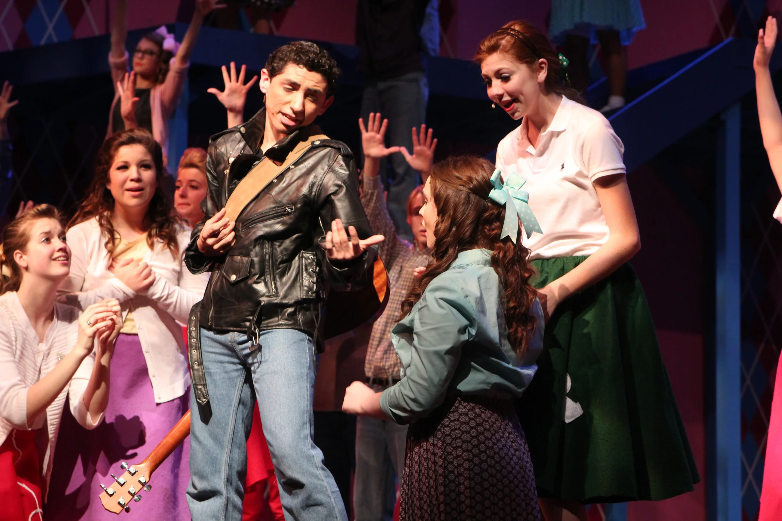   Grease   Directed by: Maggie Rodriguez  Production Designer and Technical Director: Joshua Heerssen 