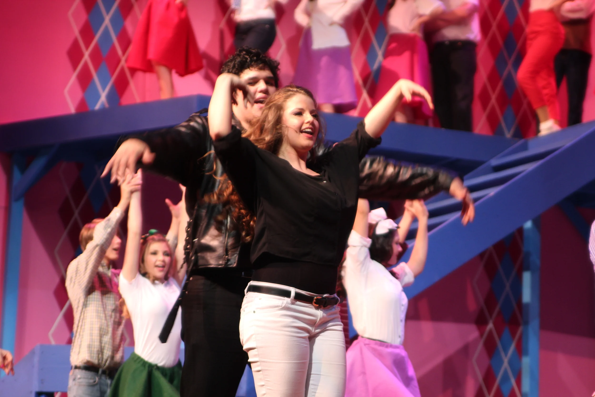   Grease   Directed by: Maggie Rodriguez  Production Designer and Technical Director: Joshua Heerssen 