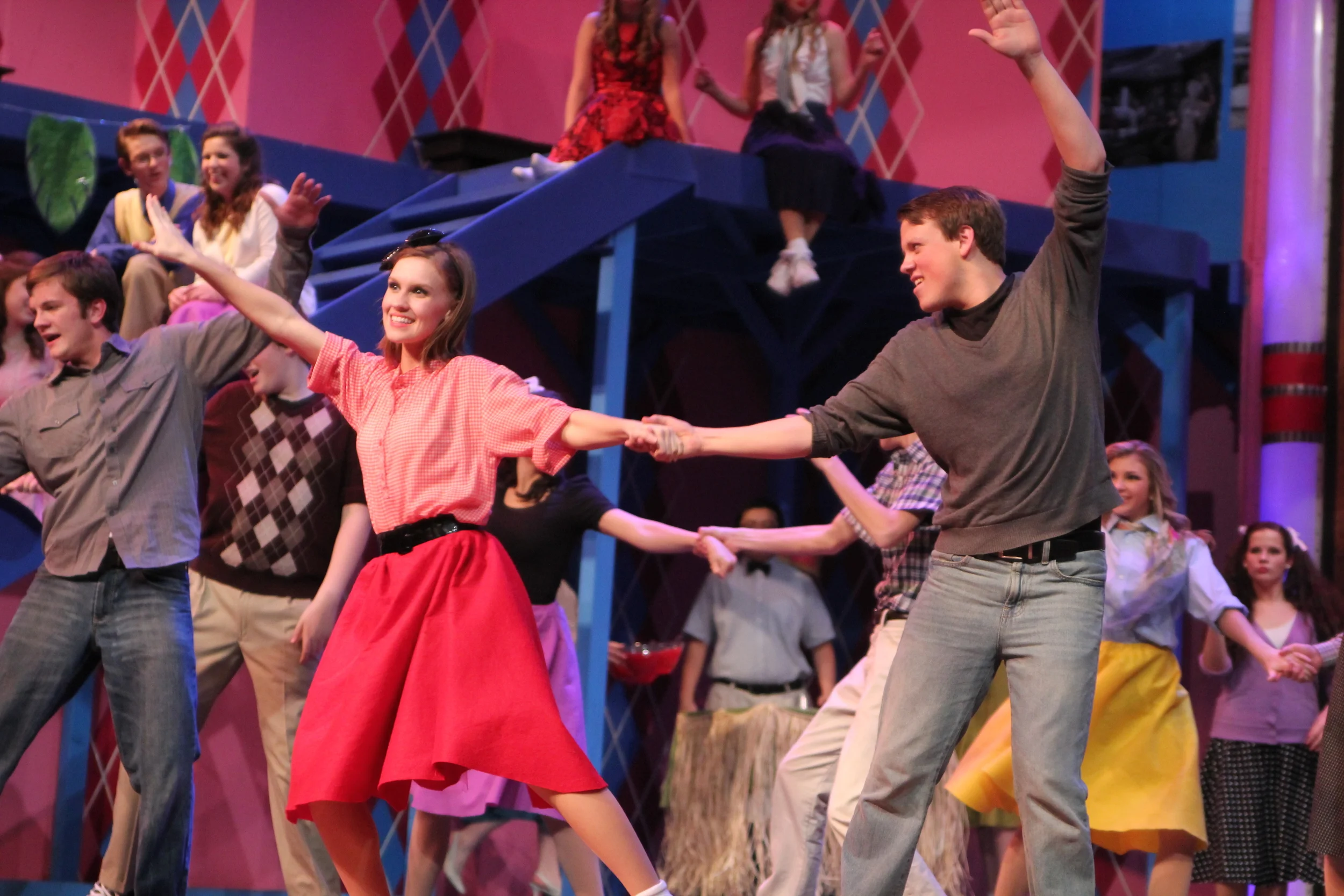   Grease   Directed by: Maggie Rodriguez  Production Designer and Technical Director: Joshua Heerssen 