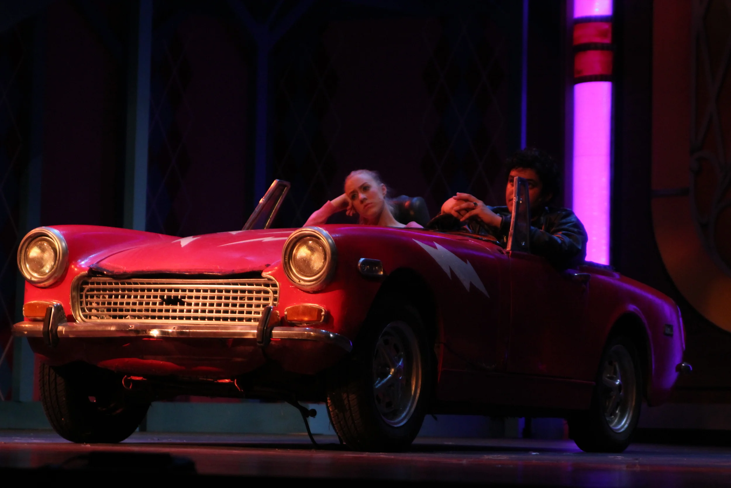  Grease   Directed by: Maggie Rodriguez  Production Designer and Technical Director: Joshua Heerssen 
