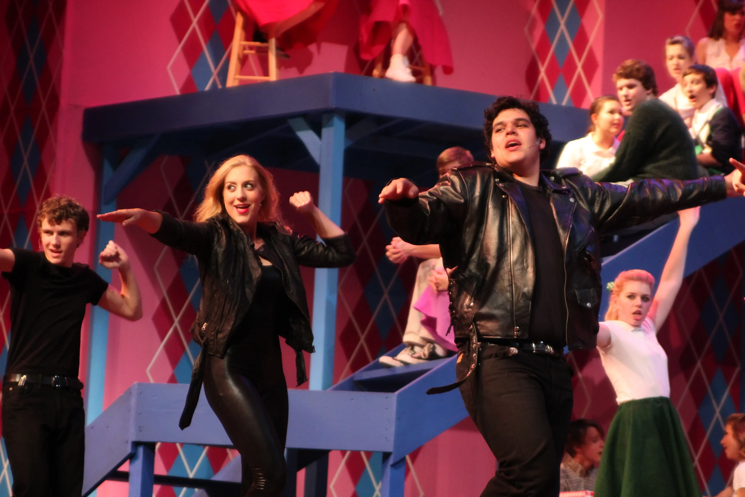   Grease   Directed by: Maggie Rodriguez  Production Designer and Technical Director: Joshua Heerssen 