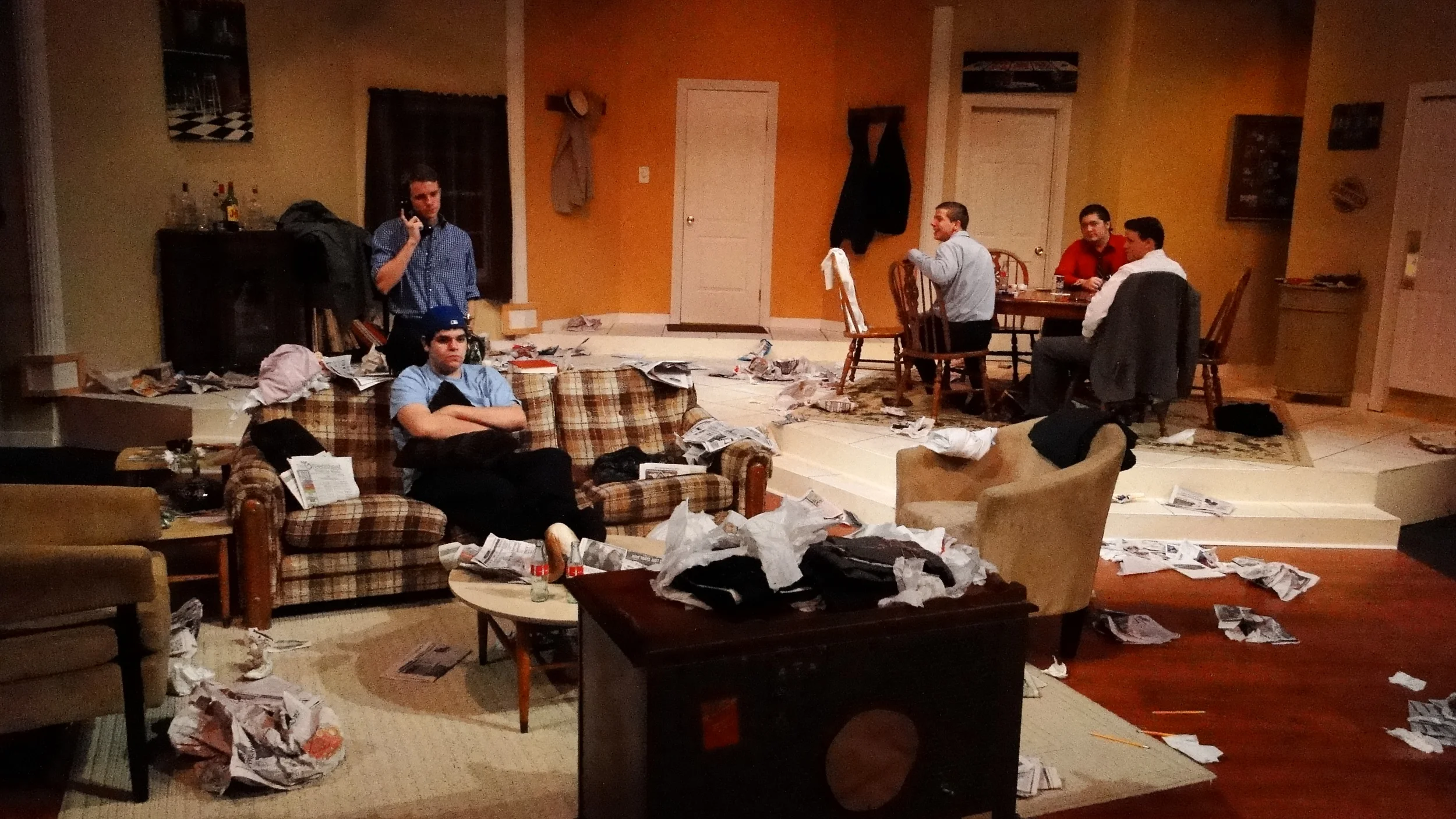   The Odd Couple-  Male Version  Directed by: Chocs Landgrebe  Production Designer and Technical Director: Joshua Heerssen 