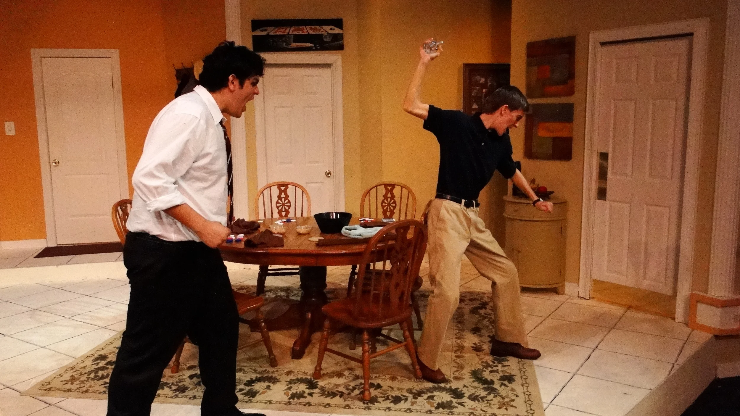   The Odd Couple-  Male Version  Directed by: Chocs Landgrebe  Production Designer and Technical Director: Joshua Heerssen 