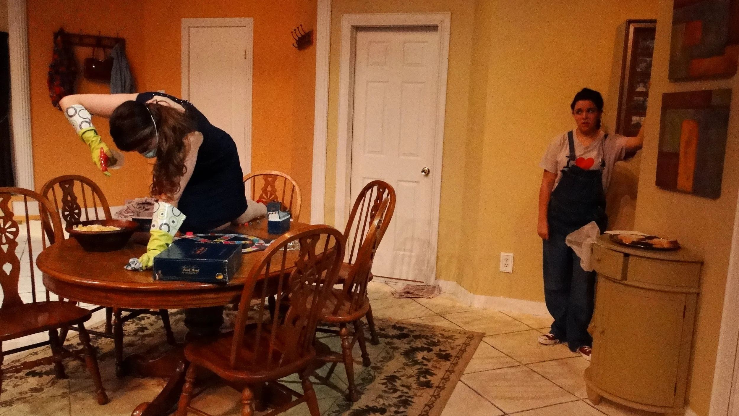   The Odd Couple-  Female Version  Directed by: Maggie Rodriguez  Production Designer and Technical Director: Joshua Heerssen 