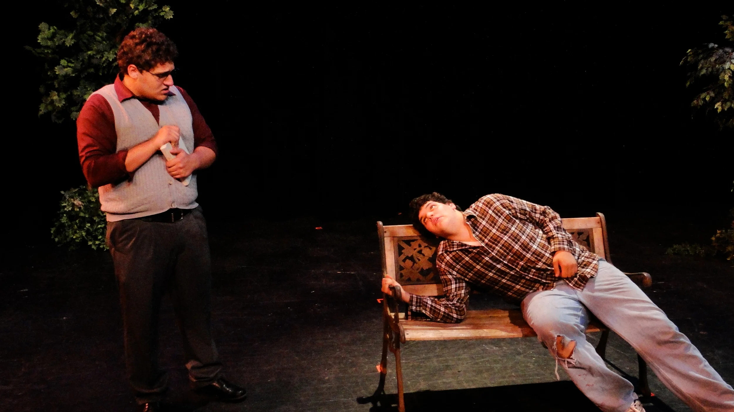   Zoo Story   Directed by: Joshua Heerssen  Technical Direction by: Joshua Heerssen  Starring: Luis Quintero and Gabe Regojo 