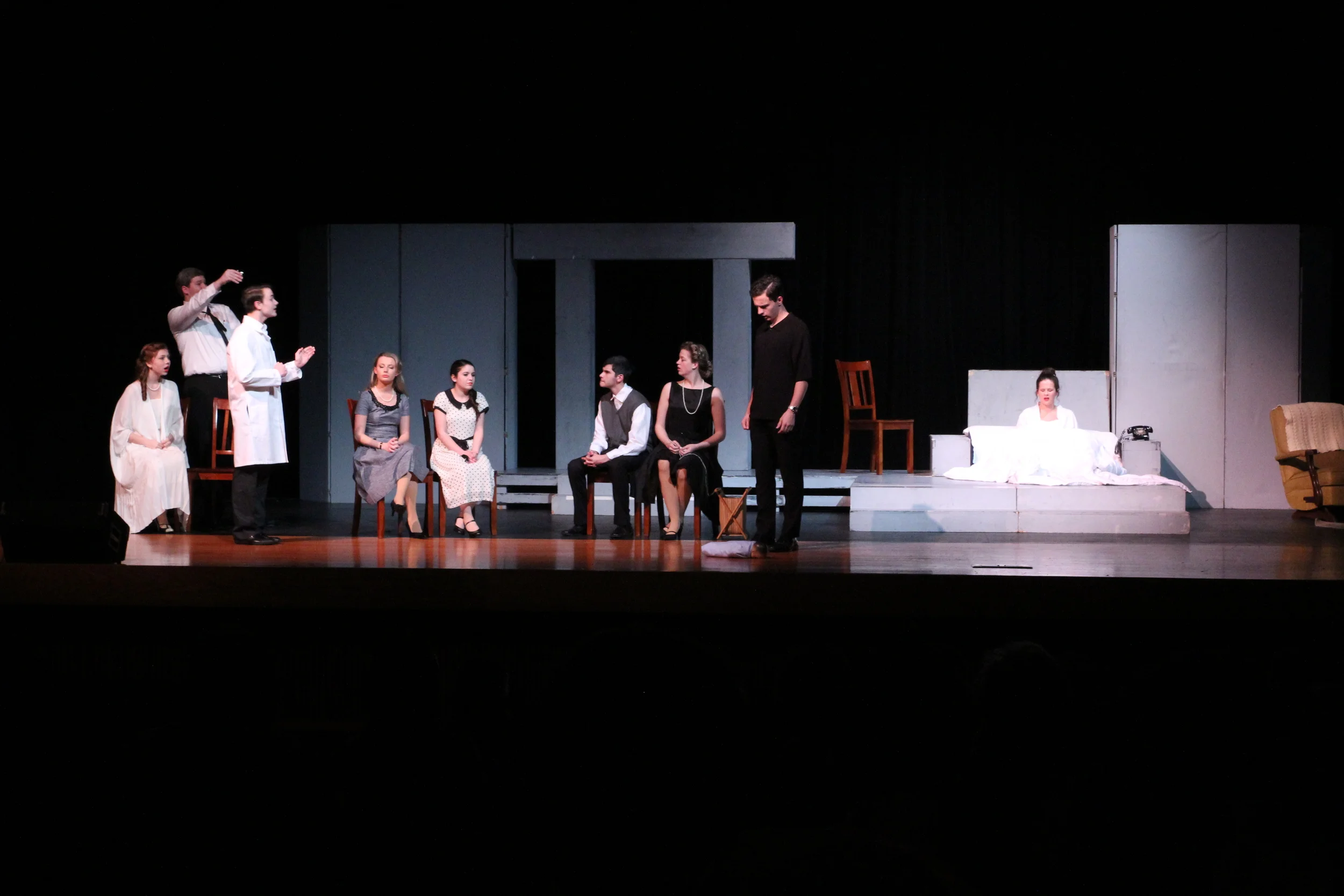  The Marriage of Bette and Boo  U.I.L. One Act Play  Directed by: Chocs Landgrebe  Technical Direction by: Joshua Heerssen 