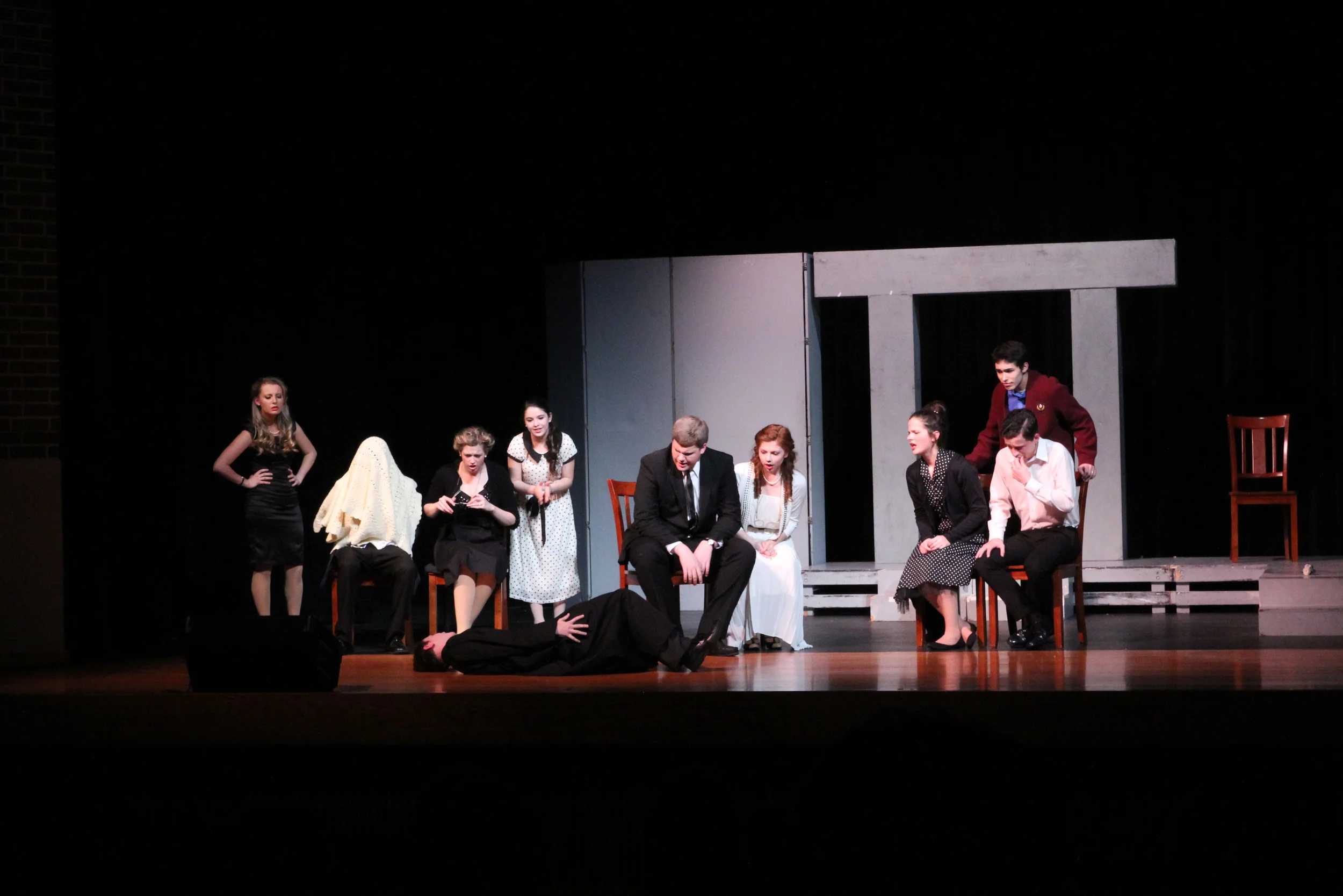  The Marriage of Bette and Boo  U.I.L. One Act Play  Directed by: Chocs Landgrebe  Technical Direction by: Joshua Heerssen 