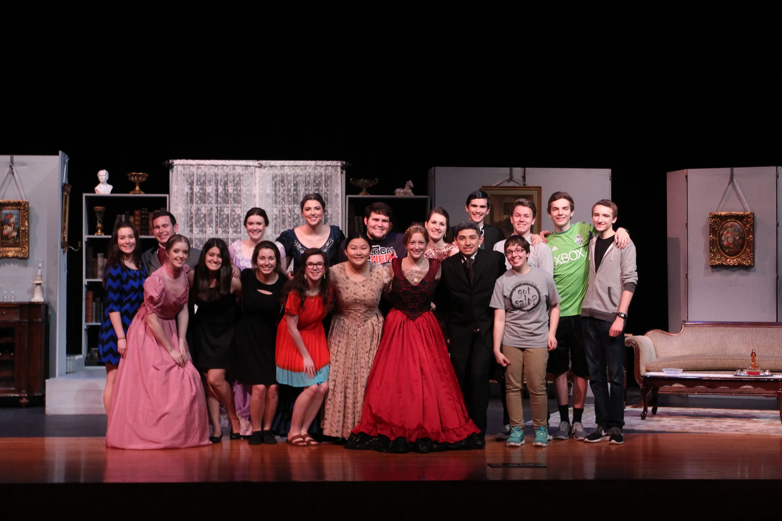  The Heiress   U.I.L. One Act Play  Directed by: Chocs Landgrebe  Technical Direction by: Joshua Heerssen 