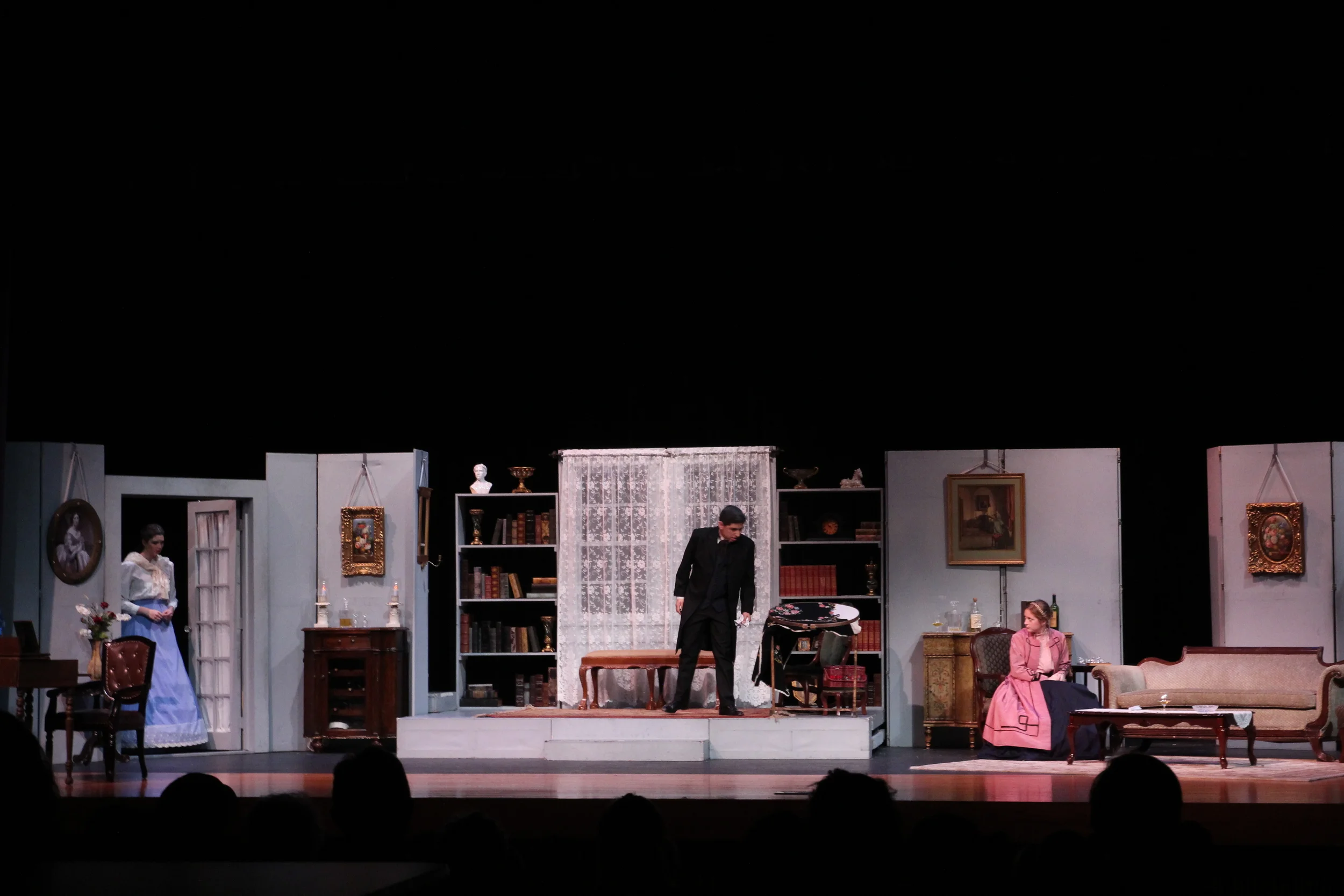   The Heiress   U.I.L. One Act Play  Directed by: Chocs Landgrebe  Technical Direction by: Joshua Heerssen 
