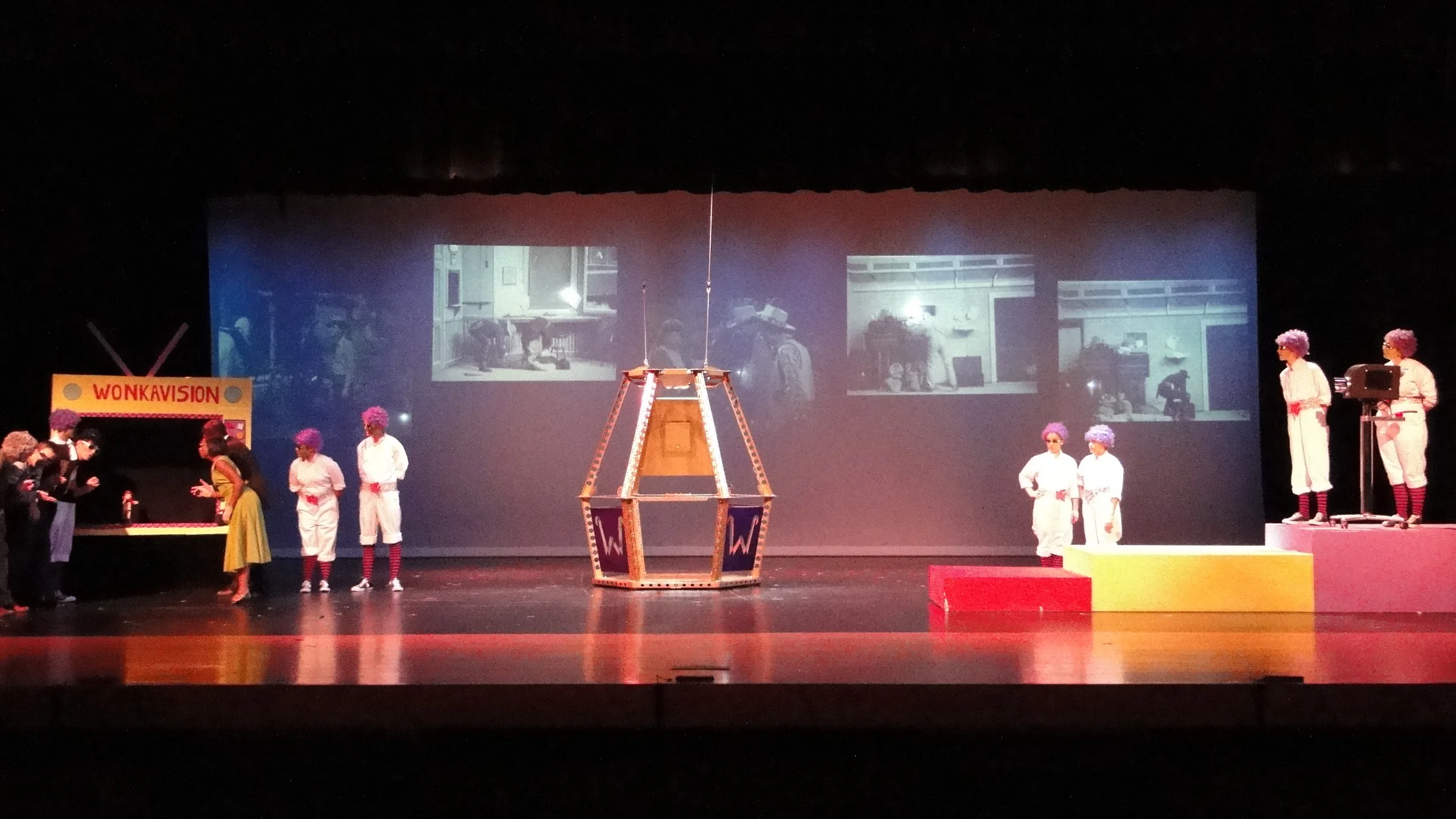   Charlie and the Chocolate Factory   Directed by: Chocs Landgrebe and Maggie Rodriguez  Production Designer and Technical Director: Joshua Heerssen 