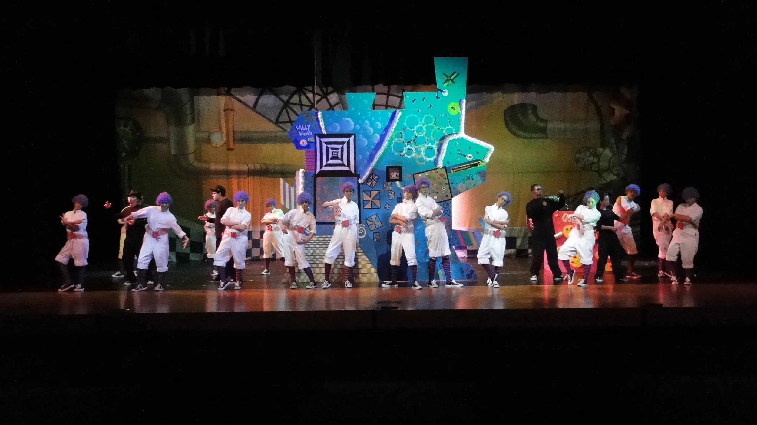   Charlie and the Chocolate Factory   Directed by: Chocs Landgrebe and Maggie Rodriguez  Production Designer and Technical Director: Joshua Heerssen 