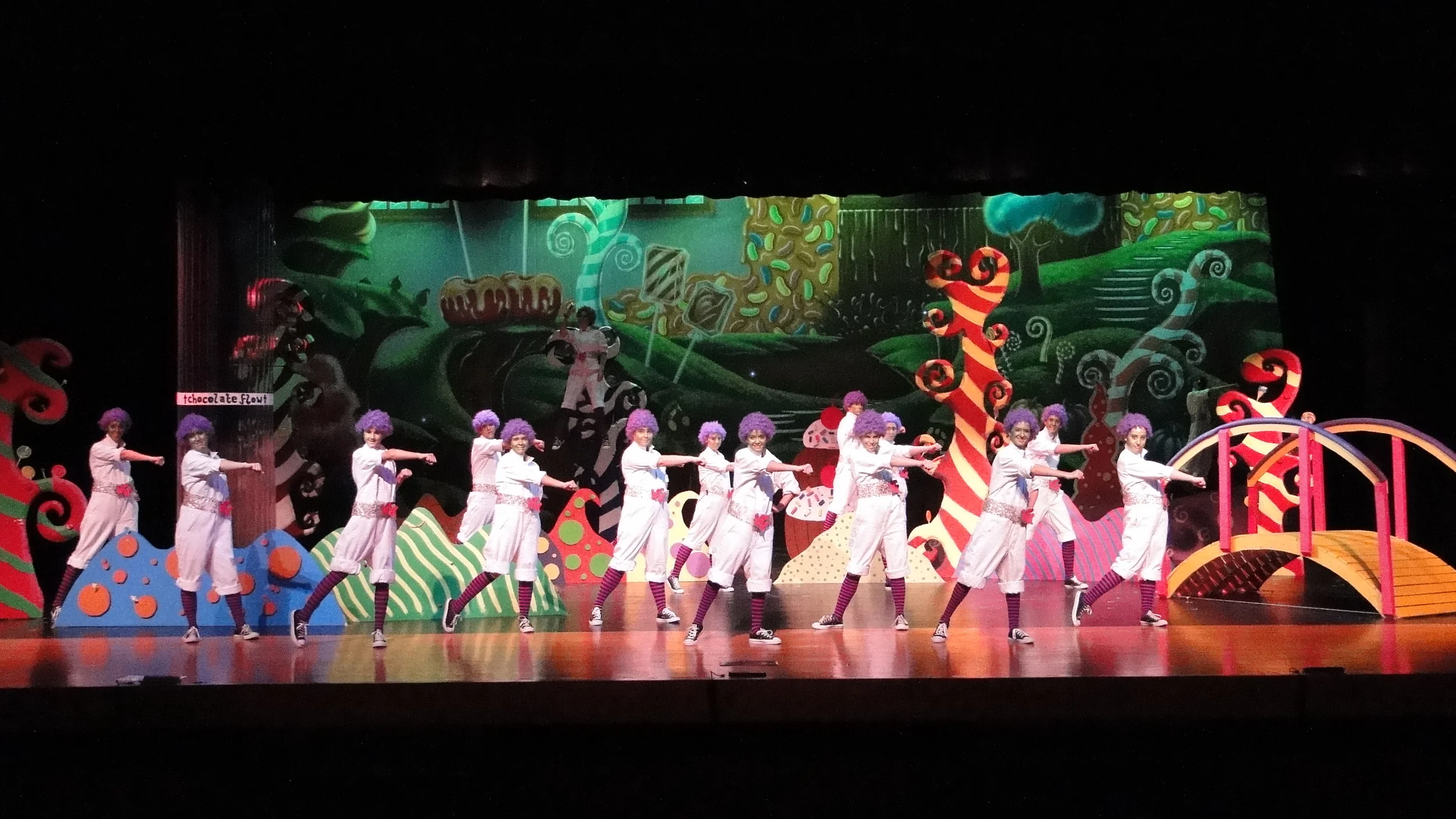   Charlie and the Chocolate Factory   Directed by: Chocs Landgrebe and Maggie Rodriguez  Production Designer and Technical Director: Joshua Heerssen 