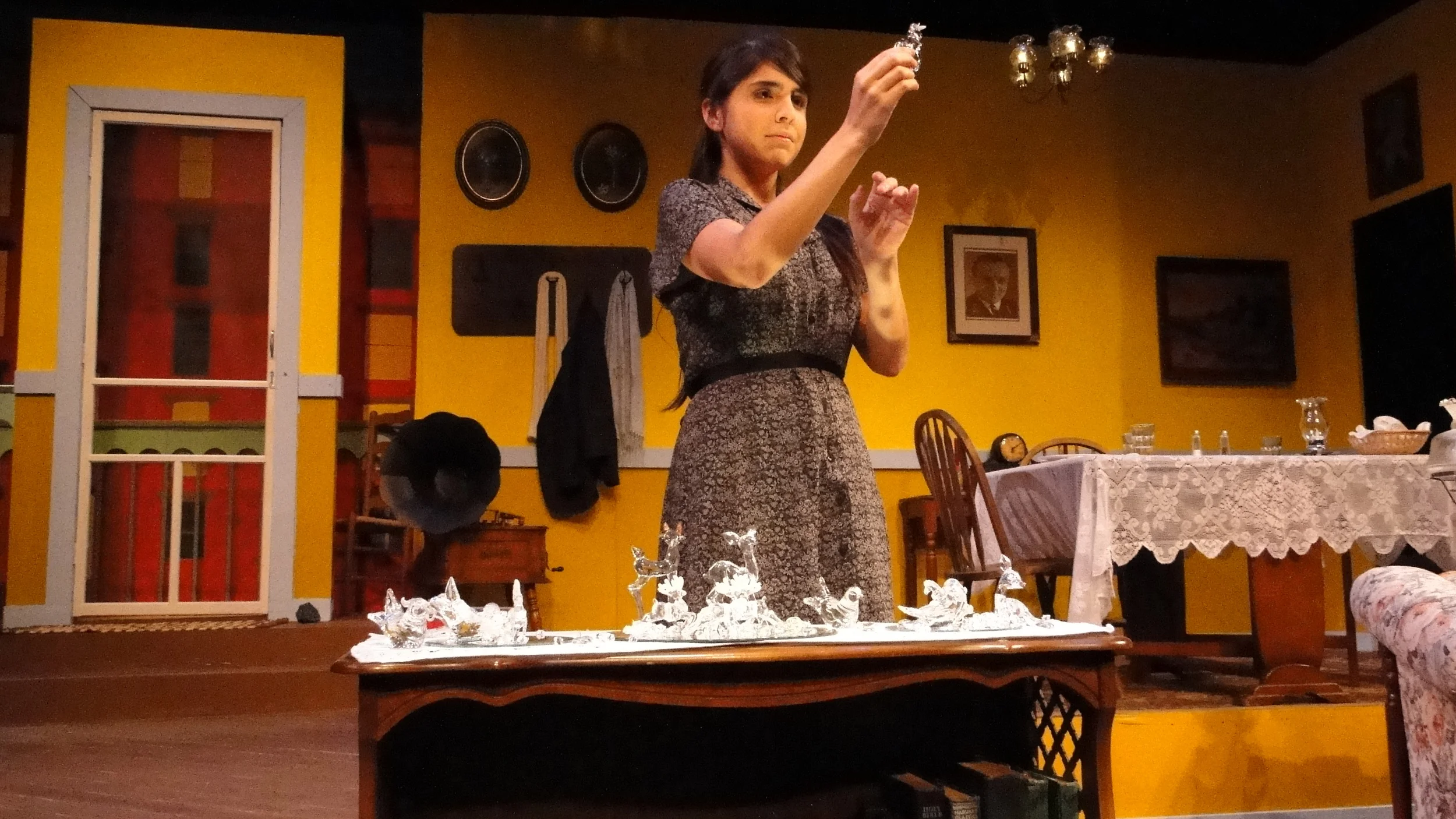  The Glass Menagerie  Directed by: Maggie Rodriguez  Production Designer and Technical Director: Joshua Heerssen 