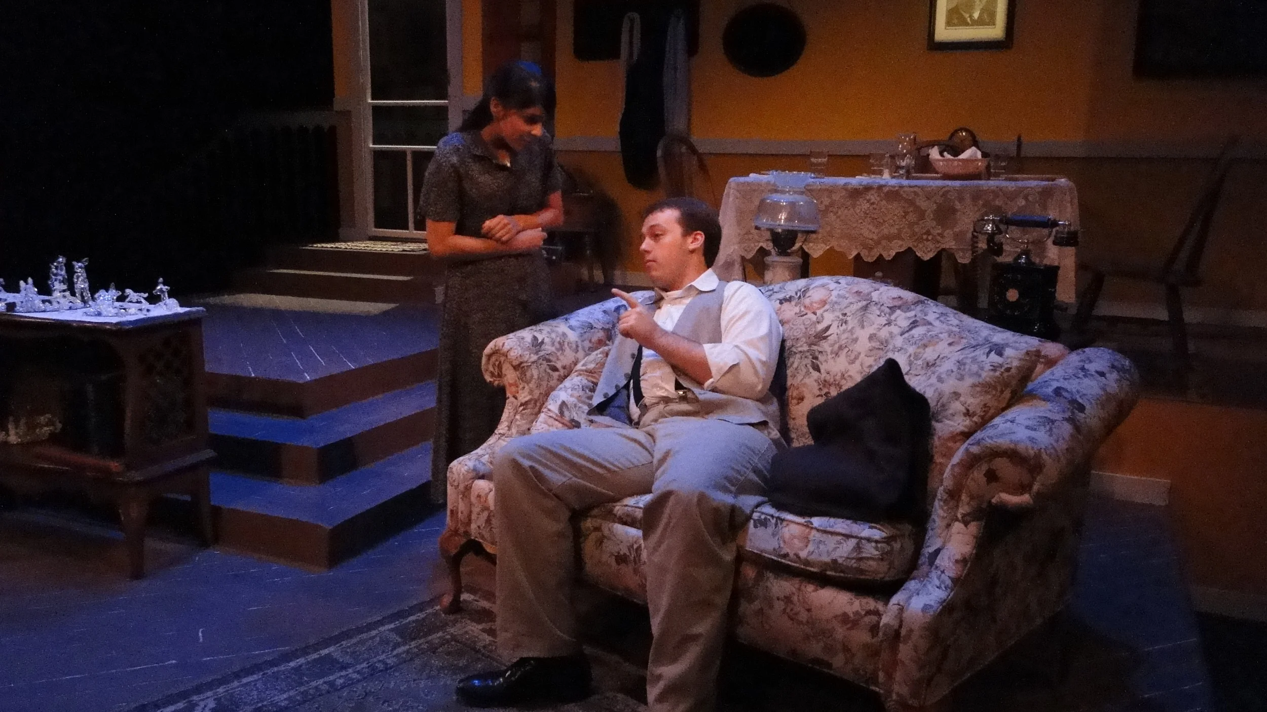  The Glass Menagerie  Directed by: Maggie Rodriguez  Production Designer and Technical Director: Joshua Heerssen 