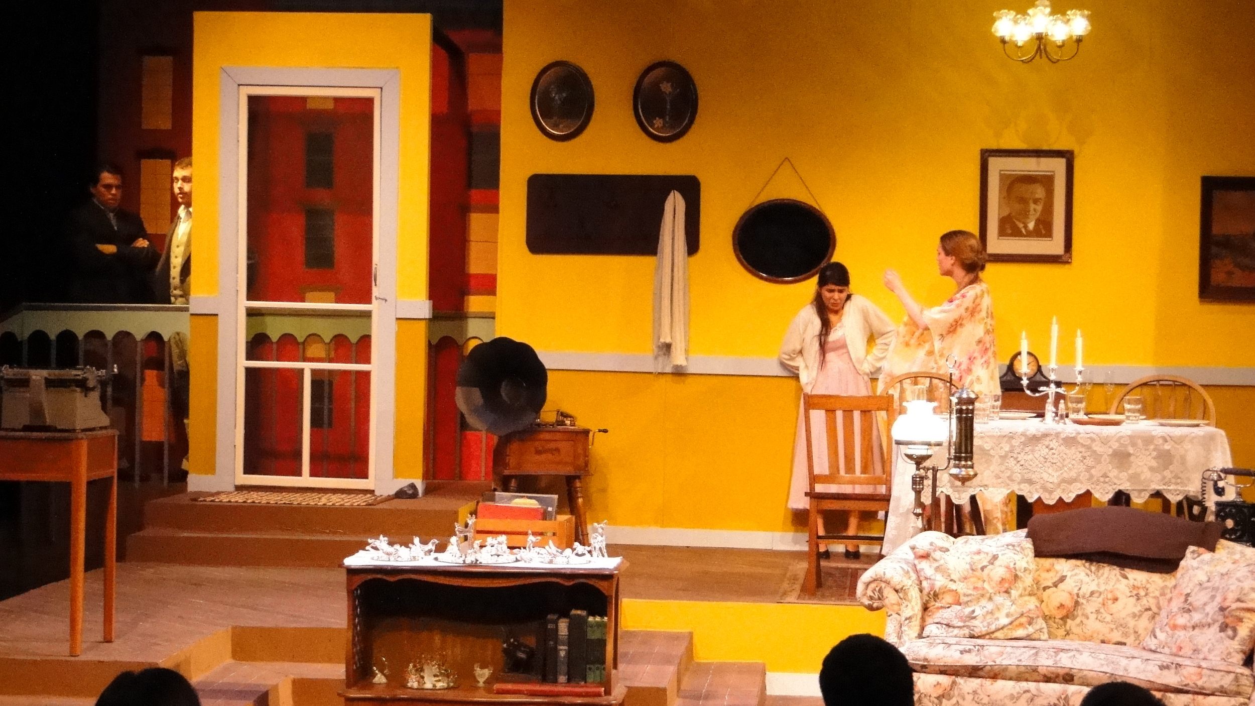  The Glass Menagerie  Directed by: Maggie Rodriguez  Production Designer and Technical Director: Joshua Heerssen 