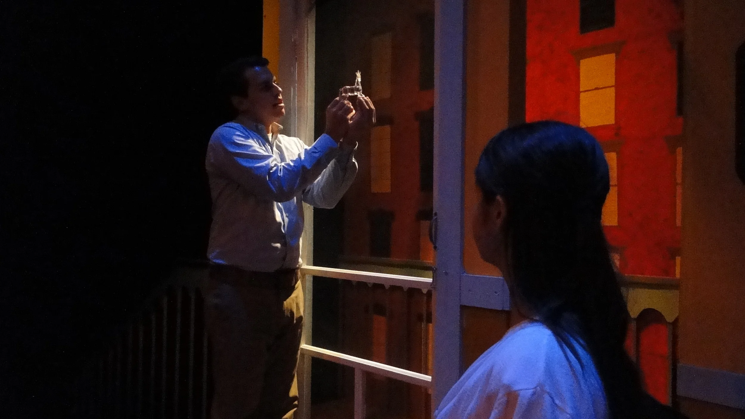  The Glass Menagerie  Directed by: Maggie Rodriguez  Production Designer and Technical Director: Joshua Heerssen 