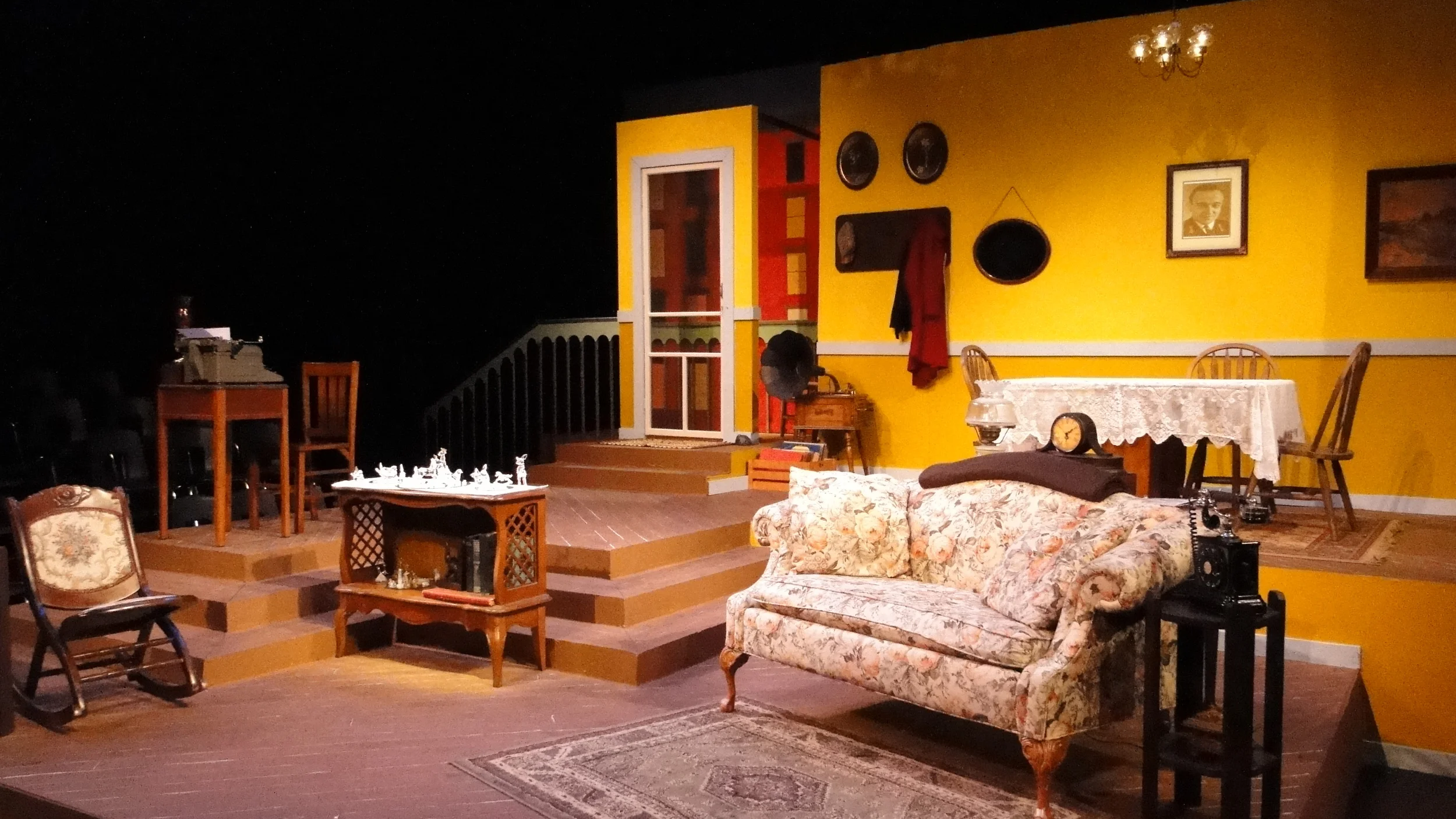  The Glass Menagerie  Directed by: Maggie Rodriguez  Production Designer and Technical Director: Joshua Heerssen 