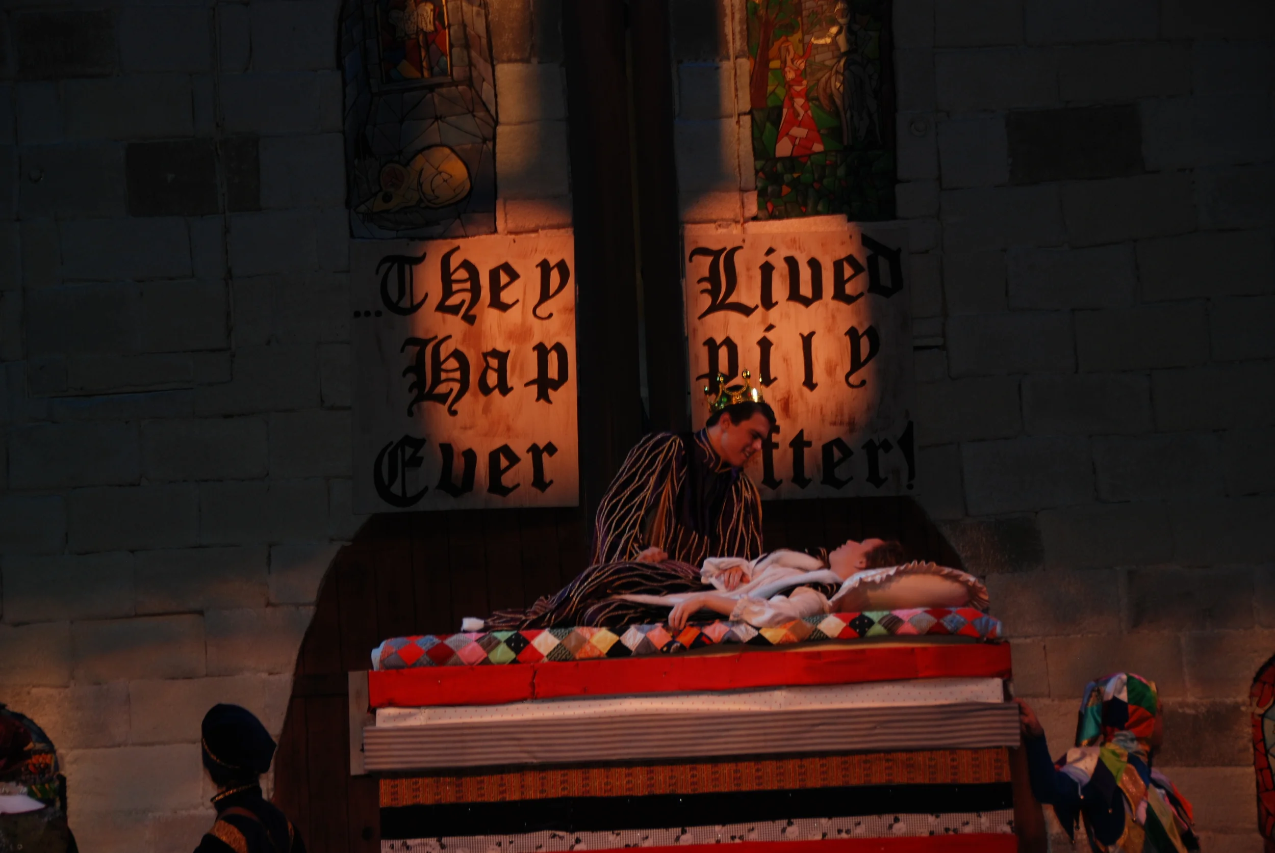   Once Upon A Mattress   Directed by: Chocs Landgrebe  Production Design and Technical Director: Joshua Heerssen  Winner of "Best Tech and Execution" at the Tommy Tune Awards 
