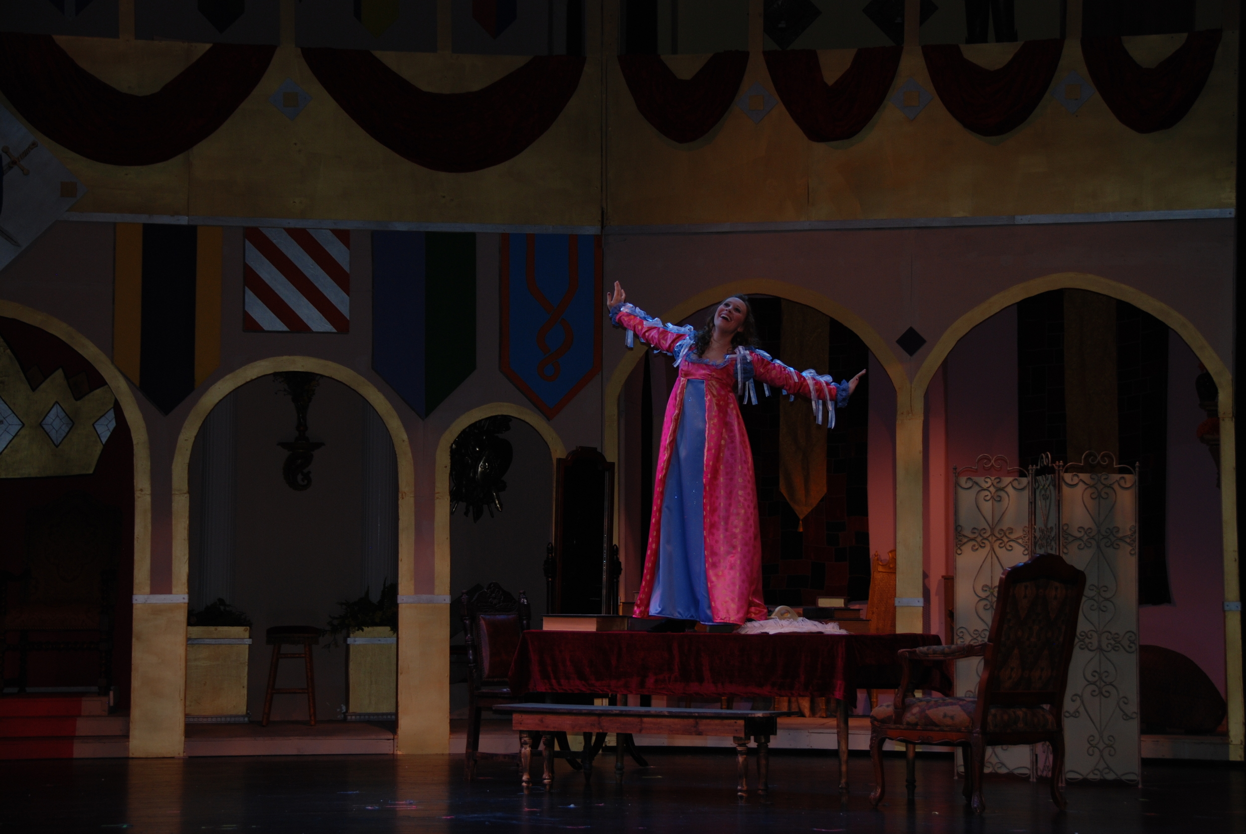  Once Upon A Mattress   Directed by: Chocs Landgrebe  Production Design and Technical Director: Joshua Heerssen  Winner of "Best Tech and Execution" at the Tommy Tune Awards 