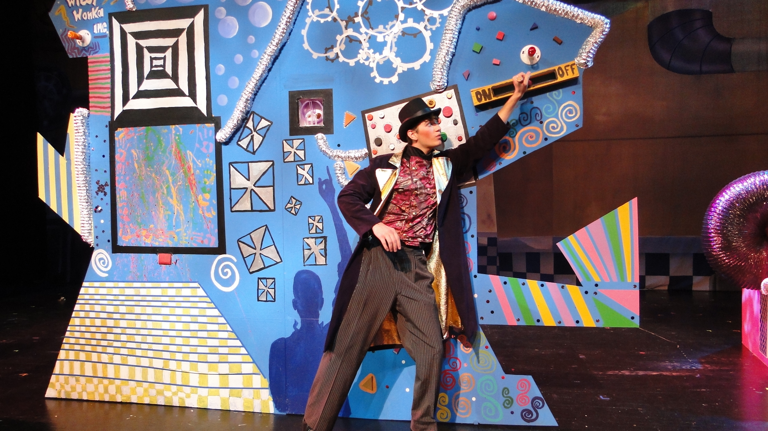   Charlie and the Chocolate Factory   Directed by: Chocs Landgrebe and Maggie Rodriguez  Production Designer and Technical Director: Joshua Heerssen 