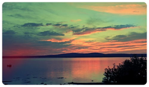 the sunsets are spectacular!