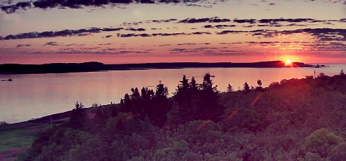 the sensational sunrise we'll see from West Quoddy Station 