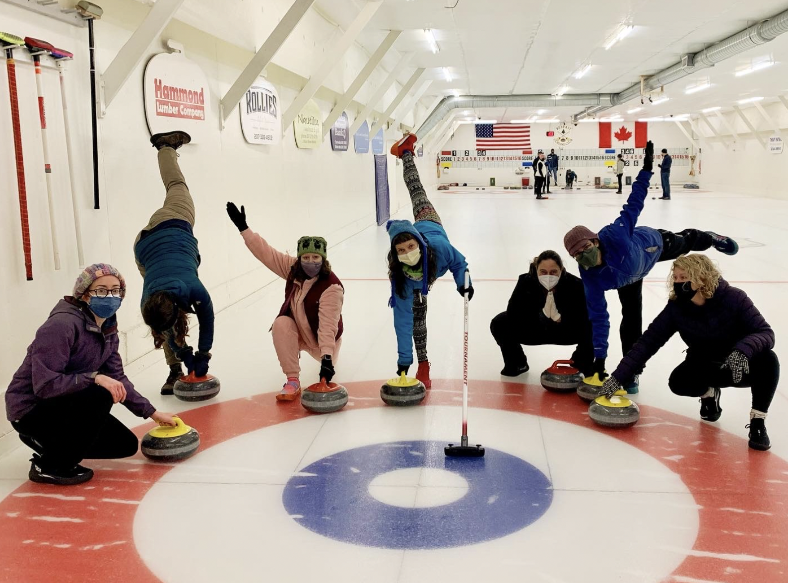 Curling &amp; Arting Adventure
