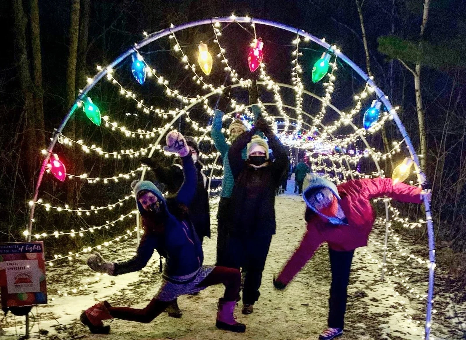 Pop-Up Adventure: Festive Lights &amp; Foot Soaks