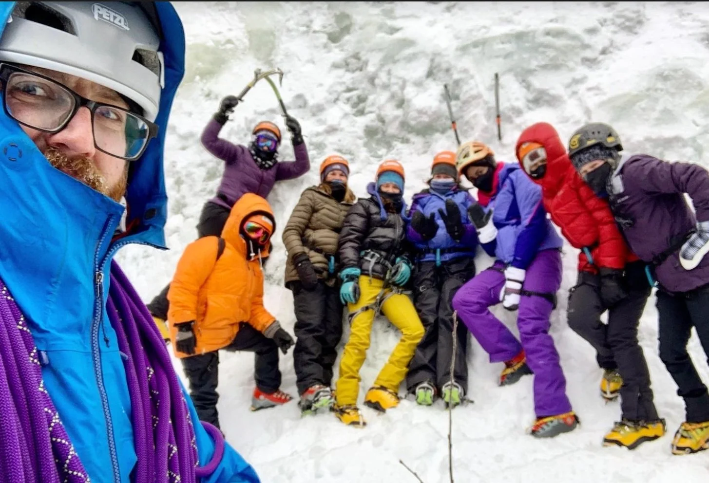 Ice Climb, Snowga &amp; Ski Adventure