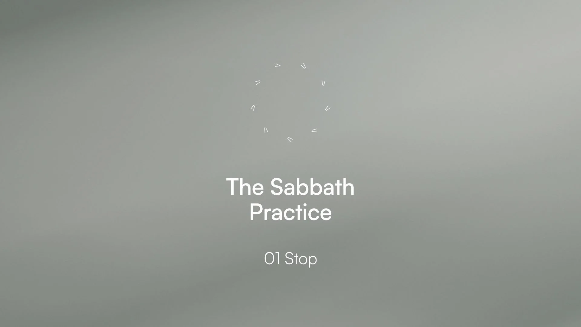 Sabbath 01 - Stop