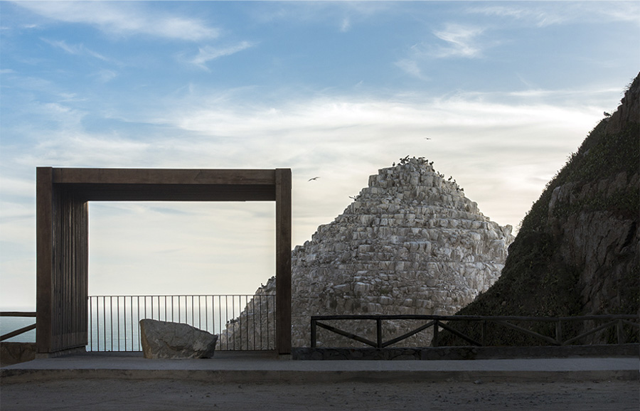 Proyecto de miradores costeros desarrollado en el marco del Plan de Reconstrucción Sustentable de Constitución con el fin de potenciar y poner en valor el patrimonio natural.