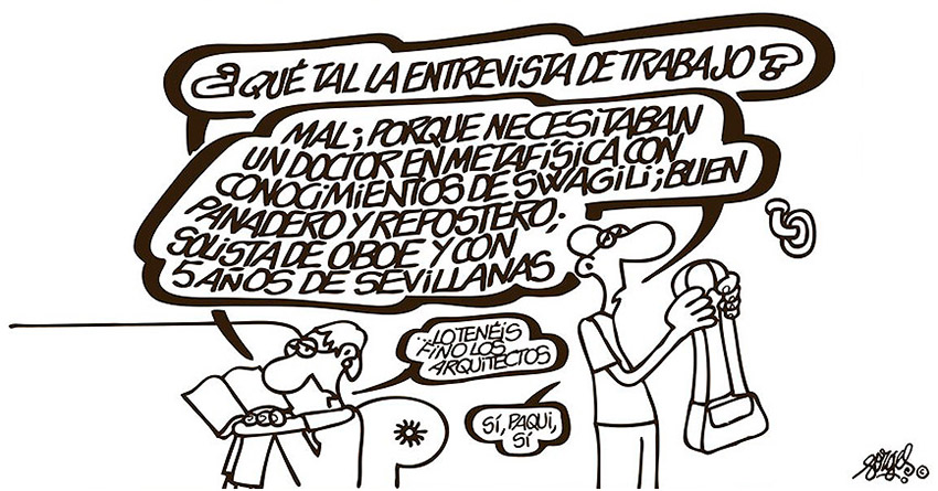 Tira cómica de Forges