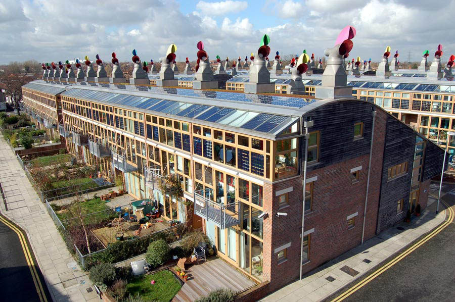 Beddington Zero Energy Development. Inglaterra.