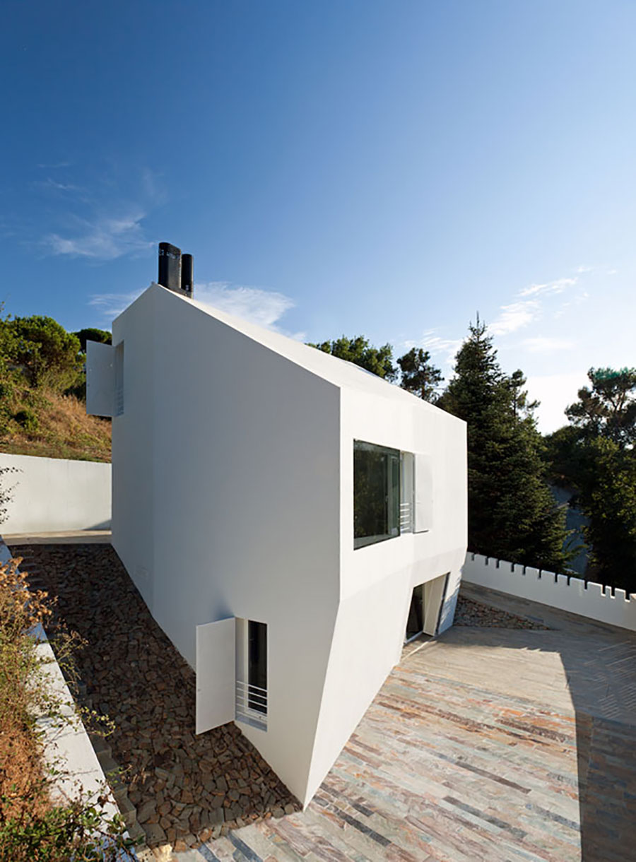 Vivienda construida con piezas de hormigón celular Ytong.
