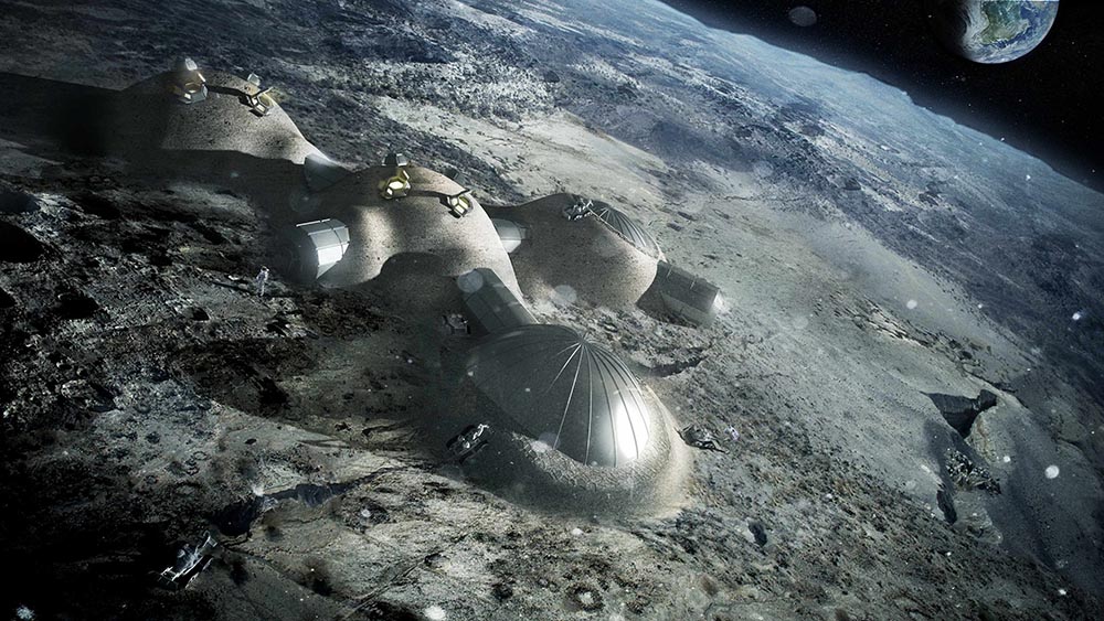 Prototipo de base lunar, Foster and Partners